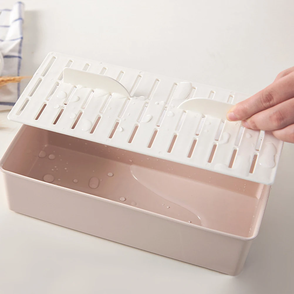 

Compact Kitchen Cutlery Organizer, Smooth Plastic Chopstick Cage, Multifunctional Storage Box for Spoons Forks and More