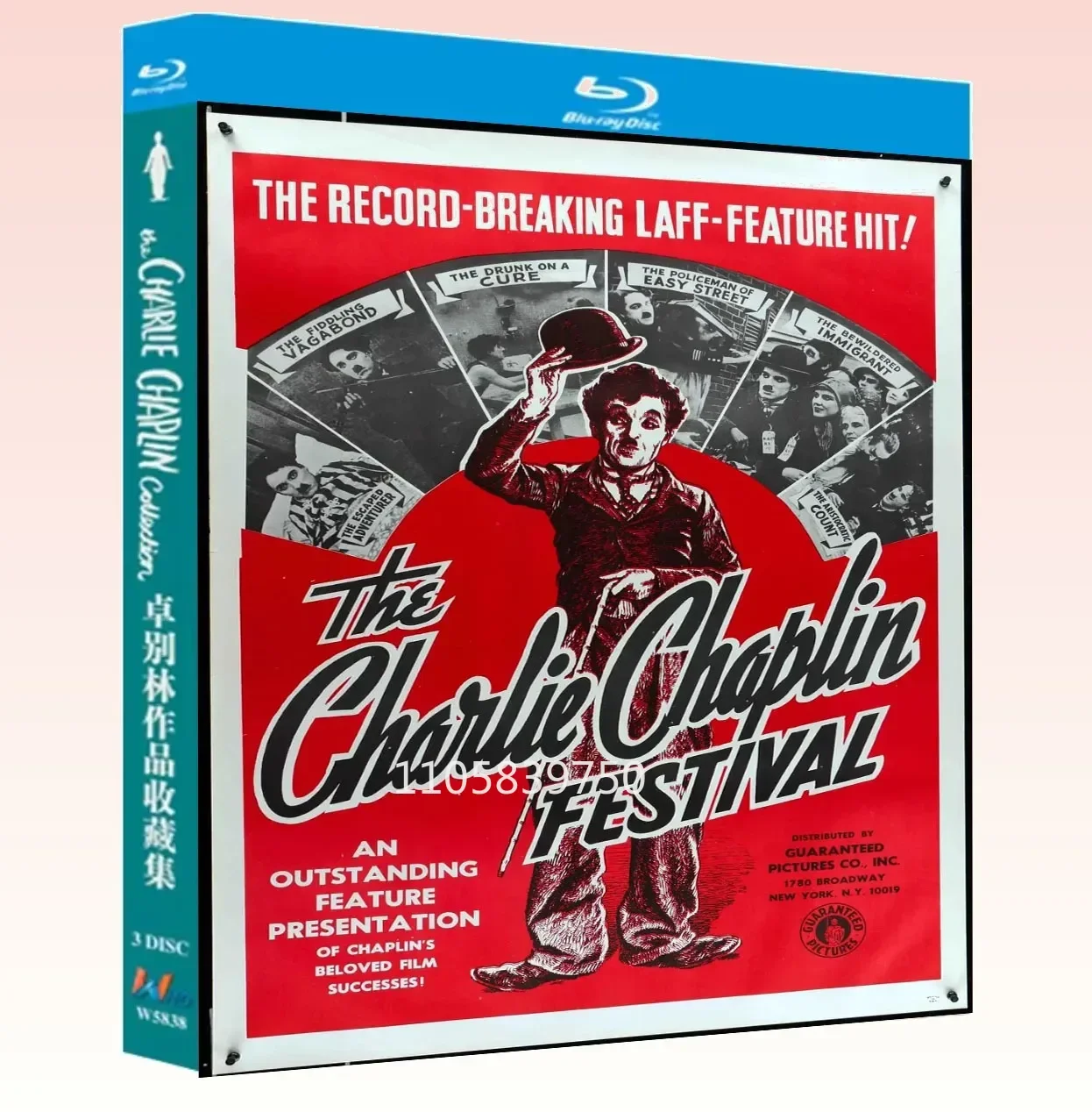 The Charlie Chaplin Festival‎ (1938) Blu-ray Disc High Definition BD