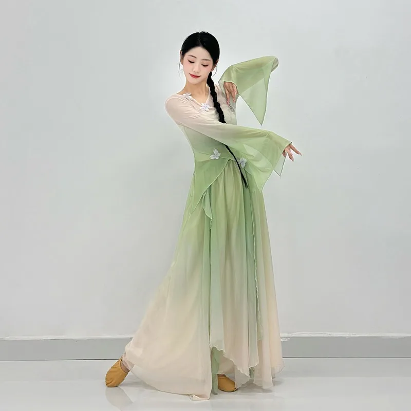 Traditional Chinese Yangko Dance Costume Women National Dance Clothing Performance Stage Wear Ancient Classical Dance Outfit view 3