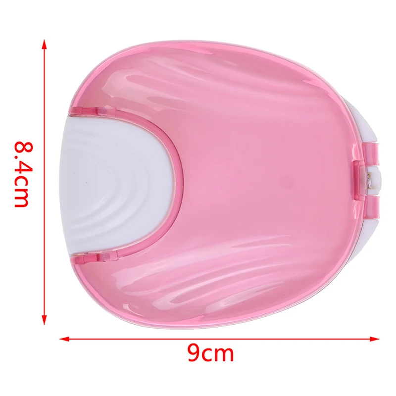 1Pcs Dental False Teeth Cleaning Box Denture Bath Container Retainer Holder Case New