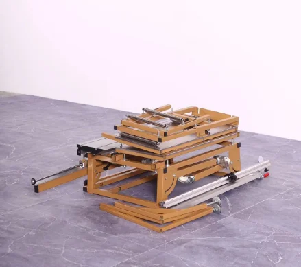 

WJ180 Складной и портативный раздвижной пильный стол, пылезащитный станок для резки древесины для деревообработки