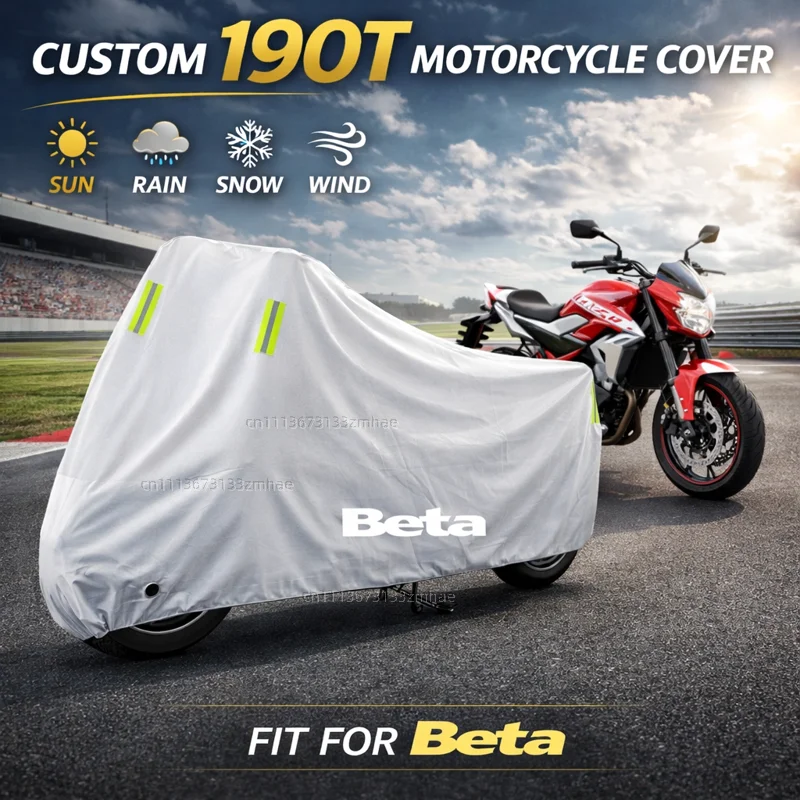 

Чехол для мотоцикла Beta Evo 250 300 80 Junior Senior RR 125 200 350 390 430 450 480 2T SM 4T LC 50, водонепроницаемый, с защитой от УФ-излучения