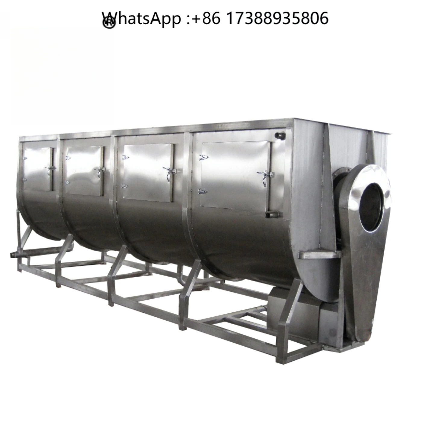 Continuous Drum Blanching Automatic Cooking Machine Belt Blanching Machine Pre-Cooker Automatic Vegetable Cooking Equipment