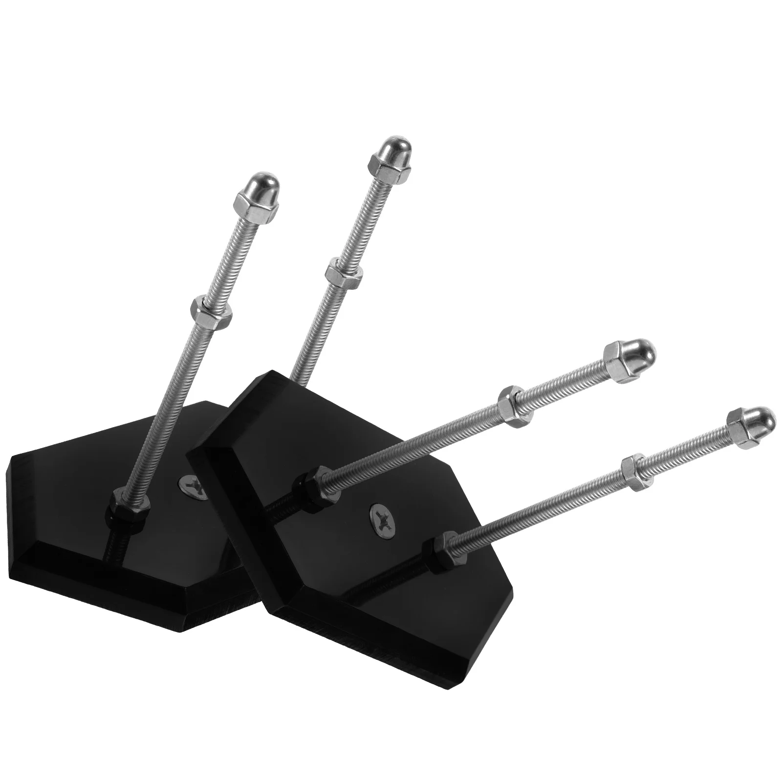 

2pcs Skateboard Rack Acrylic Wall Mount Display Holder Black Storage Hanger For Skateboards Deck Mounts