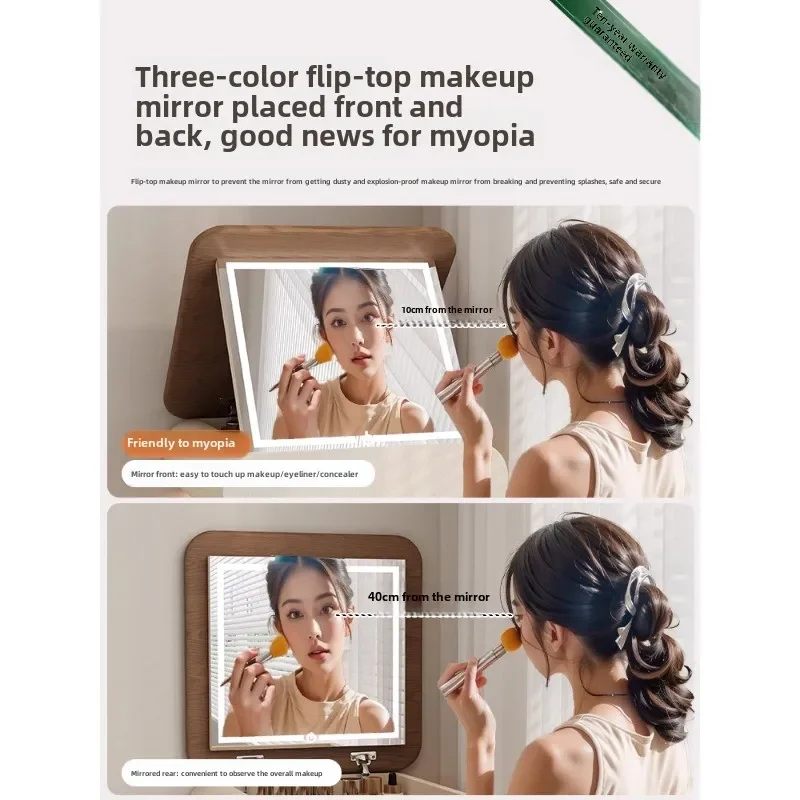 Cômoda de mesa de cabeceira extremamente estreita Cream Wind