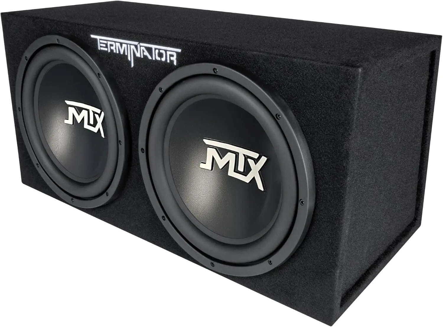 

Dual 12-Inch Car Subwoofers with Enclosure, 1200W Max Power, Deep Bass Sound for Enhanced Audio
