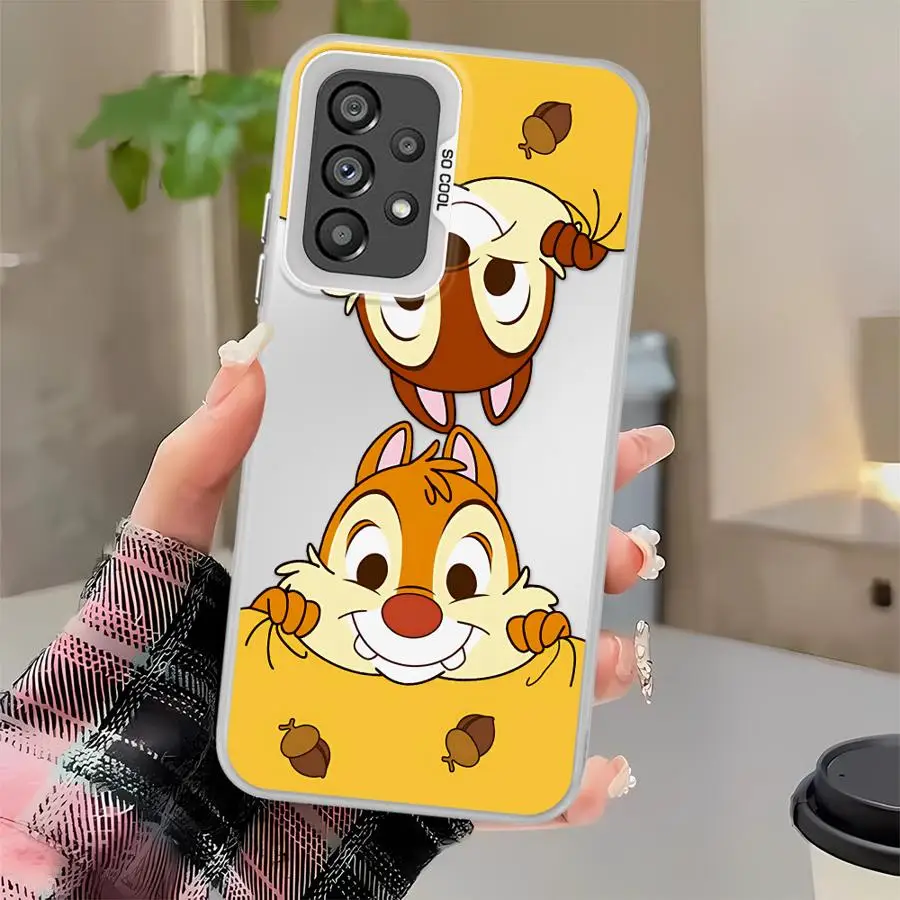 

Disney Chip And Dale Soft Cover Case For Samsung For Galaxy A16 A34 A24 A12 A25 A14 A13 A23 A32 A15 A22