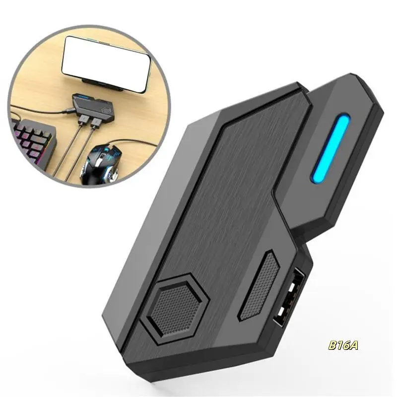 

2X Gamepad Mobile For PUBG Controller Gaming Keyboard Mouse Converter Bluetooth For IOS Android Game Adapter, Mix SE Set