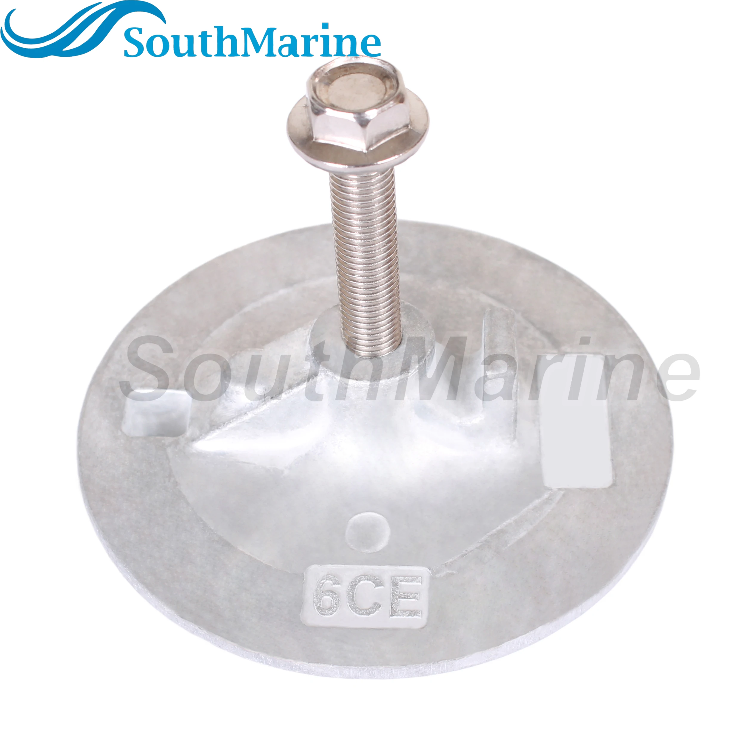 Boat Engine 6CE-45373-00 Flat Trim Tab Anode for Yamaha F70-F100 F200 F225 F250/B 200HP 225HP 250HP 275HP 300HP