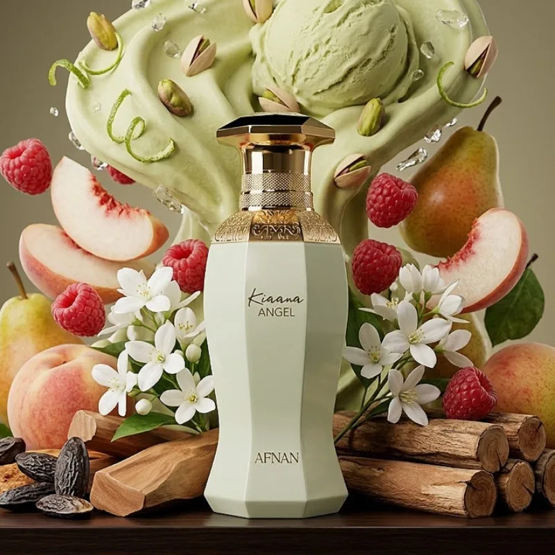 

AFNAN Kiaana Perfume 100ml Unisex Eau De Parfum Long Lasting Sweet Woody Vanilla Fruity Fragrance Luxury Smooth Rich Scent