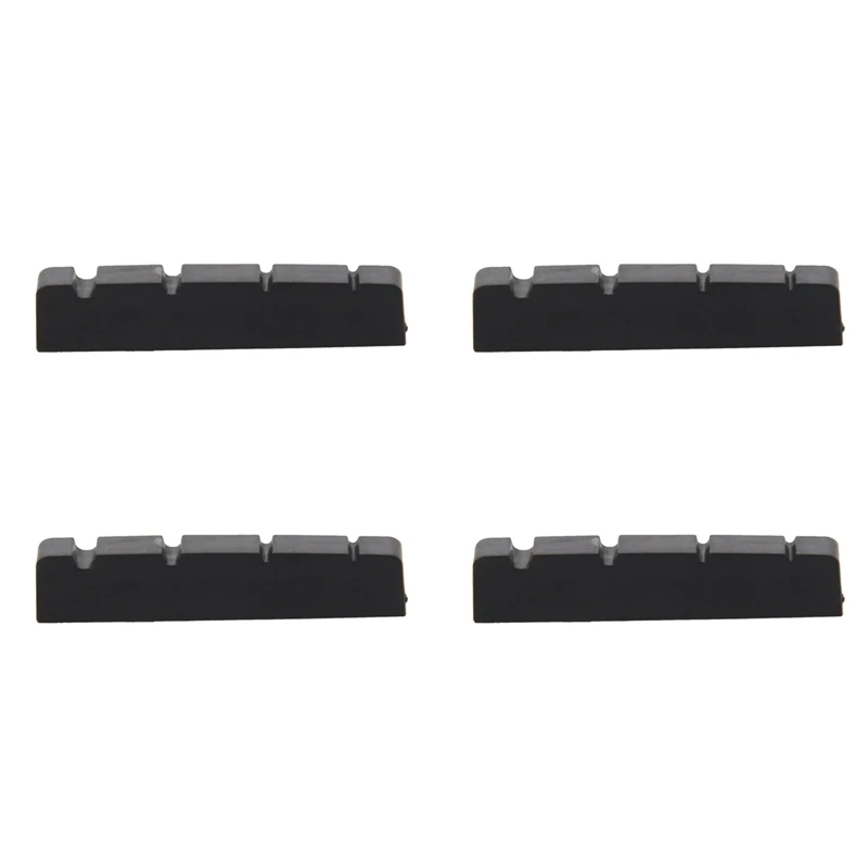 4X Black XL 4-Str Slot Bass Nut PT-1200-00