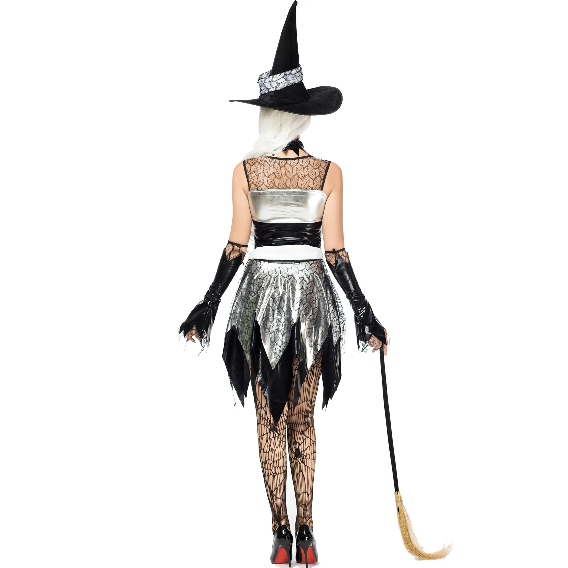 Costume gothique de Zombies, Costume de Vampire de sorcière Sexy pour femmes, robe de soirée mascarade, Costume de Cosplay d'halloween pour adultes