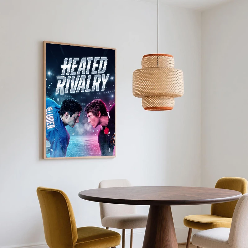 H-Heated Rivalry Classic Poster Fancy Wall Canvas Painting Print for Living Room Bar Decoration Decor Unframed