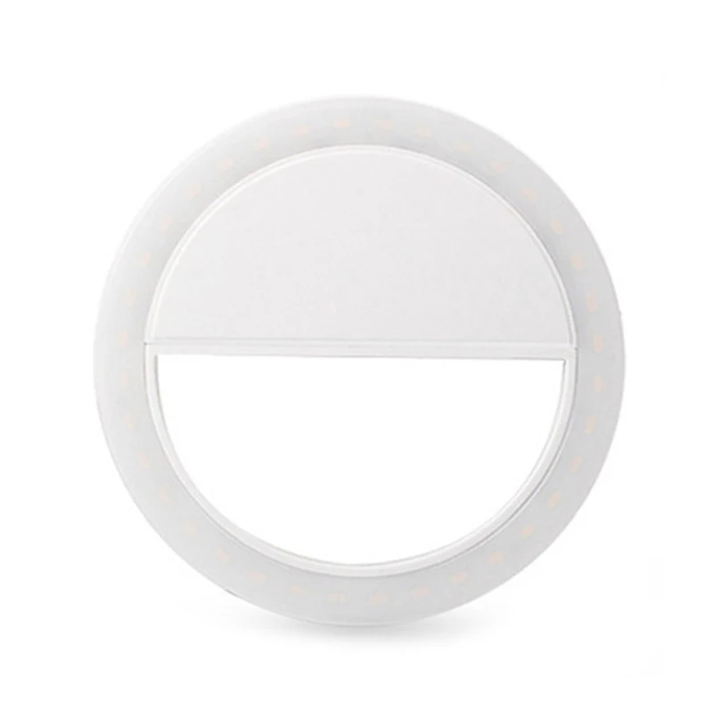 Mobile Phone Lens Durable Easy To Use Wide Compatibility High-quality Lighting Portable Design Led Selfie Ring Light For
