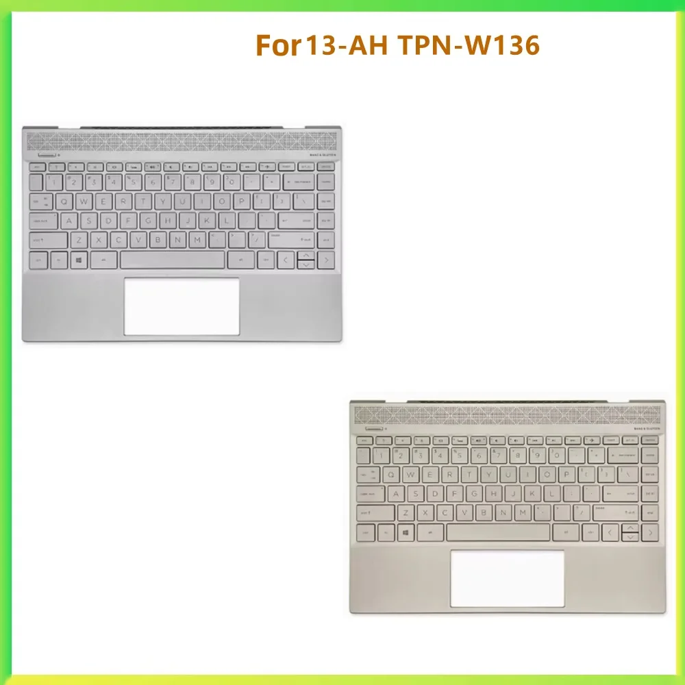 

New Laptop Top Case Palmrest Upper With Keyboard For HP ENVY 13-AH TPN-W136 Shell