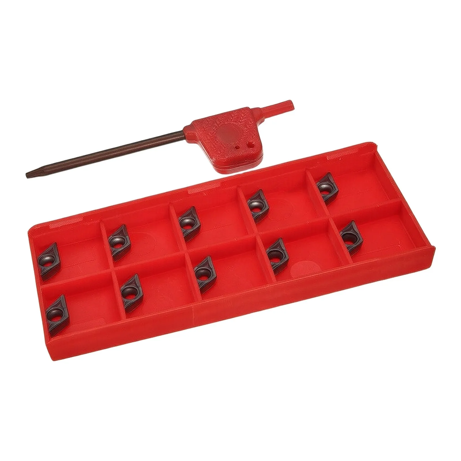 for lathe Turning Bar for lathe Wrench for kit Carbide Inserts Workshop DCMT0702 EM YBC205 Fitings 7 * 2.38 Mm Carbide PVD Brand