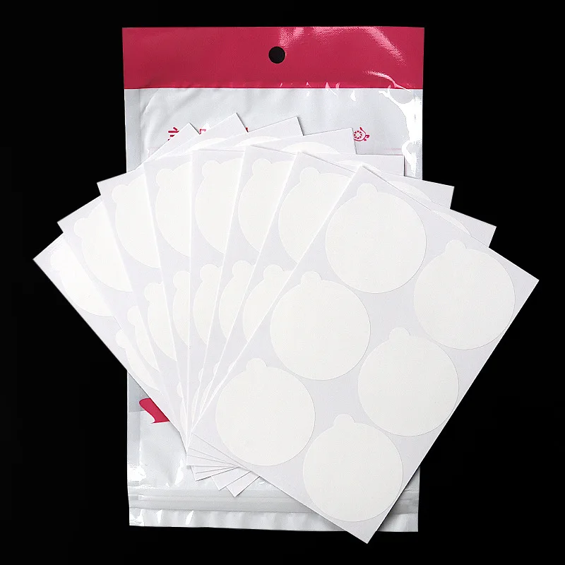 1 パックまつげエクステンション接着剤ステッカーラッシュリフティング粘着パッド移植つけまつげ接着剤パッチ 2 サイズメイクアップツール