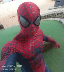 NEW Amazing Spiderman Costume Cosplay 3D Printed Spandex Superhero TASM 2 Costume Halloween Spidey Man Bodysuits for Adult Male