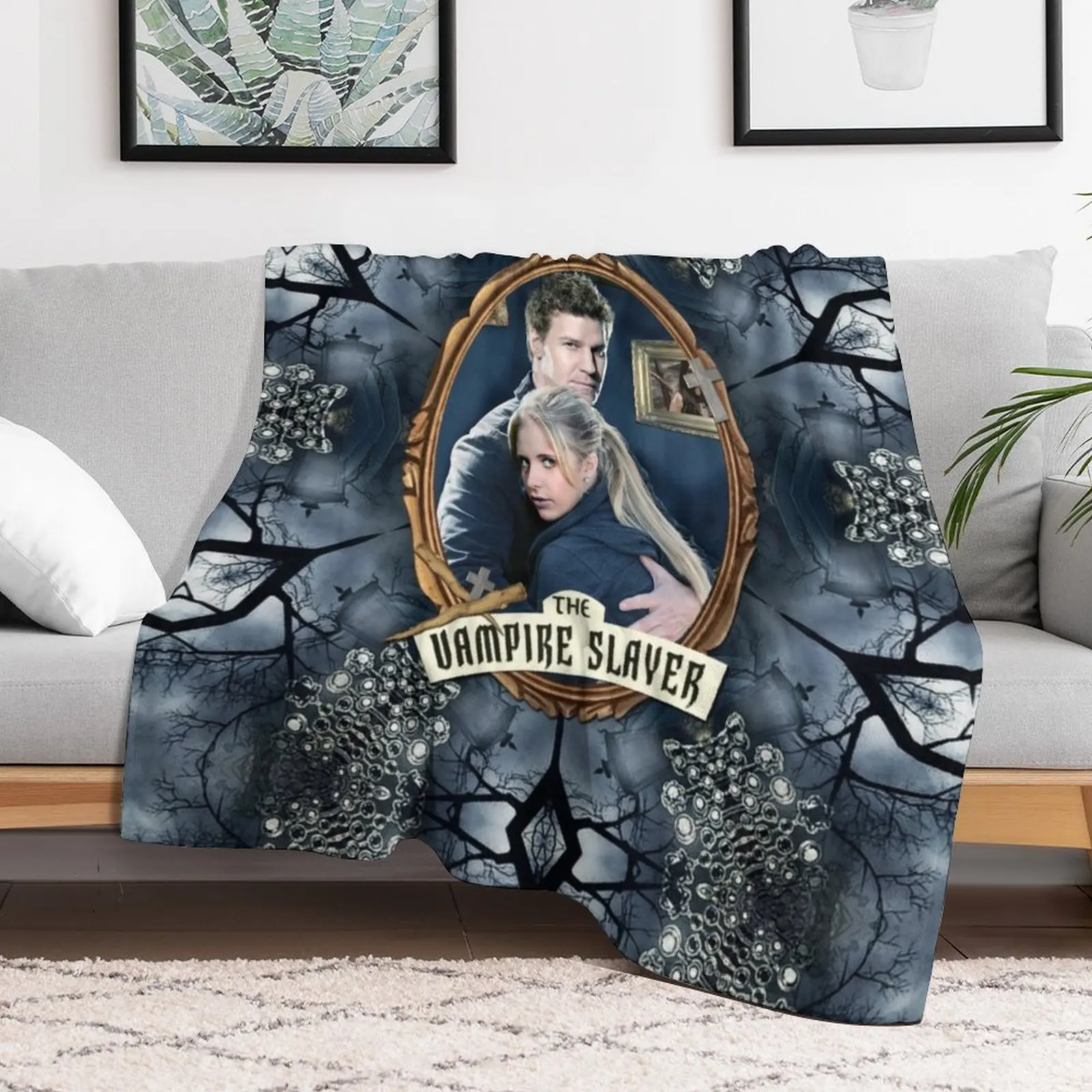 Buffy the vampire slayer Throw Blanket for winter Bed linens Blankets