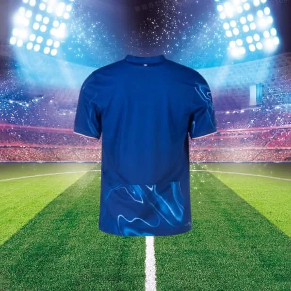 

Новинка 2025, мужская быстросохнущая футбольная футболка «Челси», удобная и повседневная, дышащая, впитывающая пот, с короткими рукавами, мото