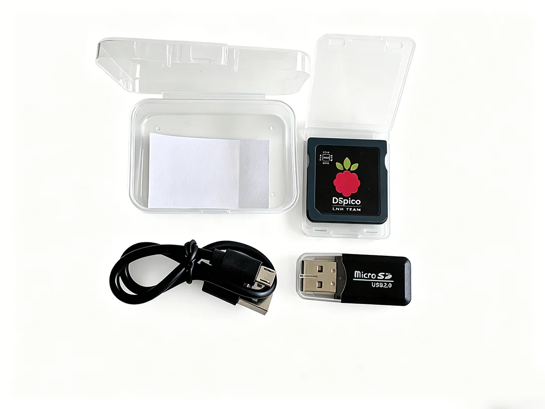 Open-Source DSpico with RP2040 MCU – Dual Power, 6MB/s SD Read, DS Mode & Pico Launcher Support For NDS NDSL DSi 3DS Console