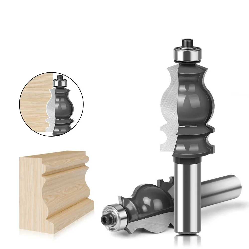 1PC Architectural Molding Router Bit - 1/2