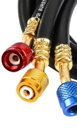 

Coolant Tube R22 R134a High Pressure Coolant Charging Hose 1M 1 5M Car AC Explosion Proof Auto Repair Manual Tools