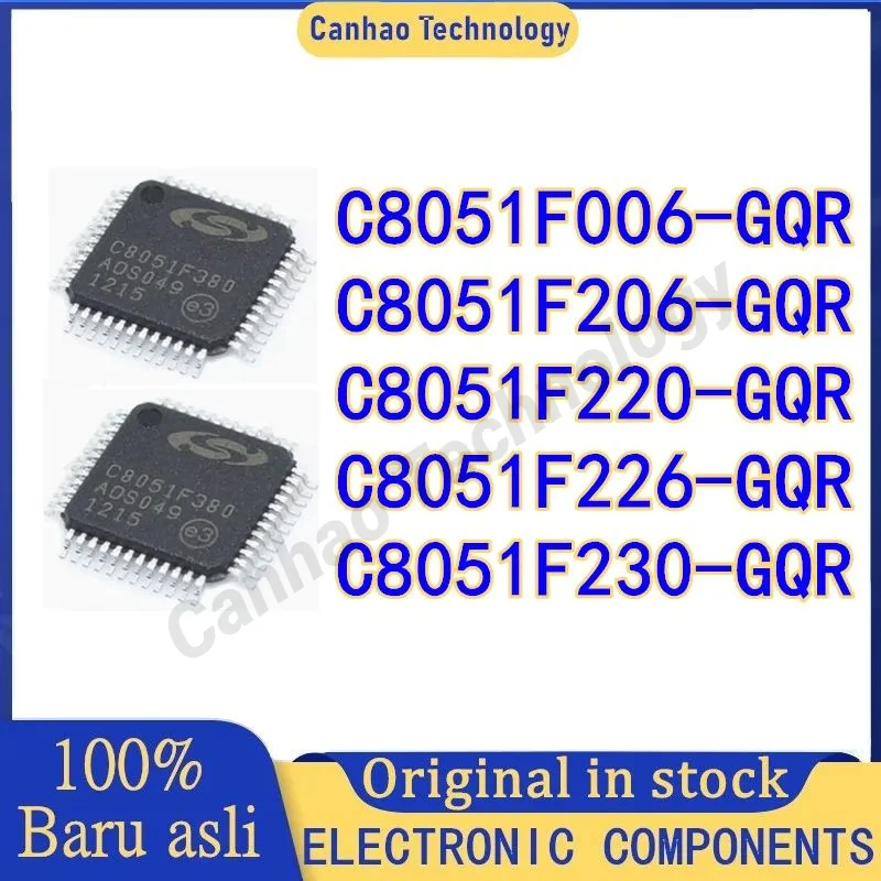 

C8051F006-GQR C8051F206-GQR C8051F220-GQR C8051F226-GQR C8051F230-GQR C8051 QFP-48 IC Chip 100% New Original in stock