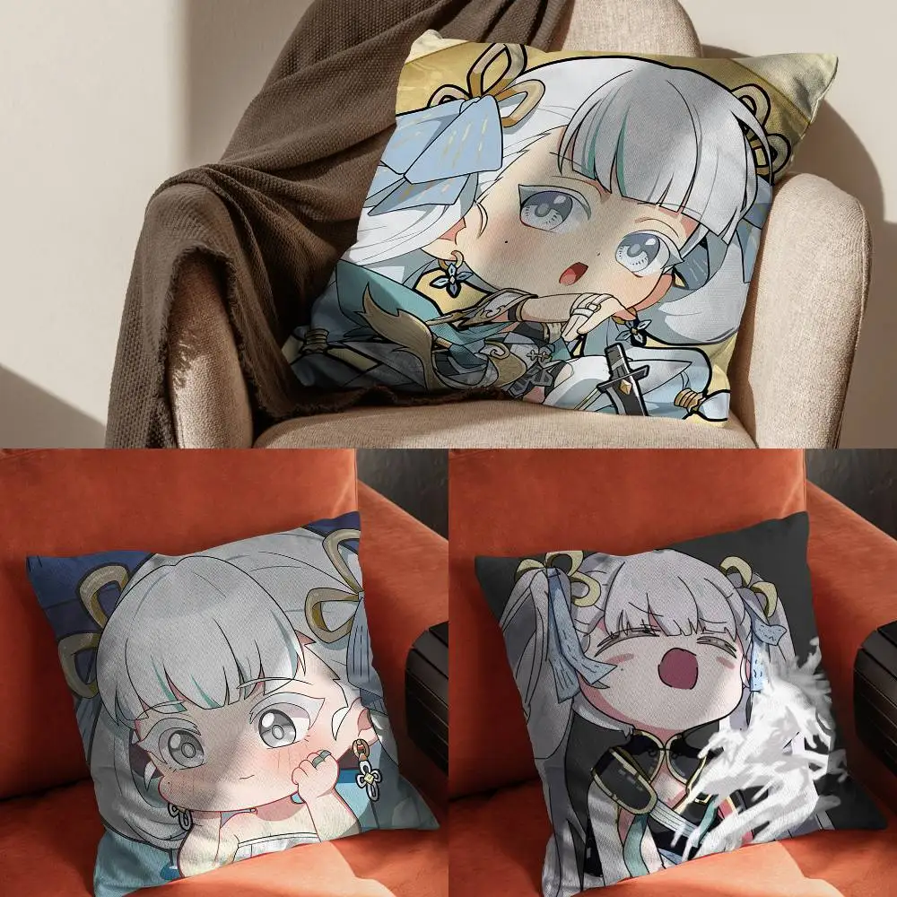 

Jinhsi Cute Wuthering Pillow Case For Car Pillows 60x60 Cushions Luxury Double Sided Cover Home And Decoration Sofa