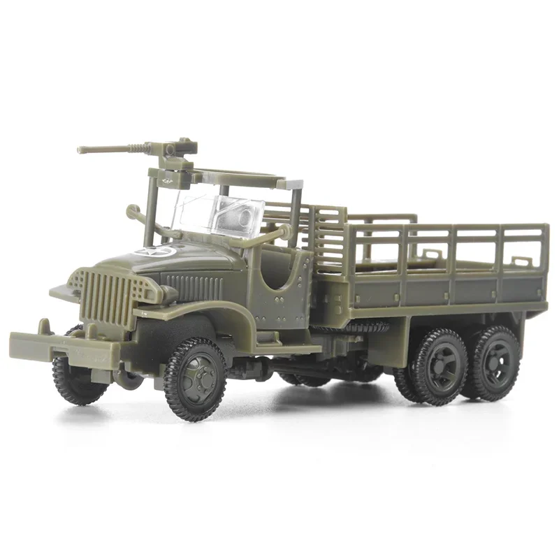 4D Model 1/72 Jimsy Allied Truck Cckw353 Off-road Vehicle Glue Free Assembly Model Military Toy Car 1pcs Random