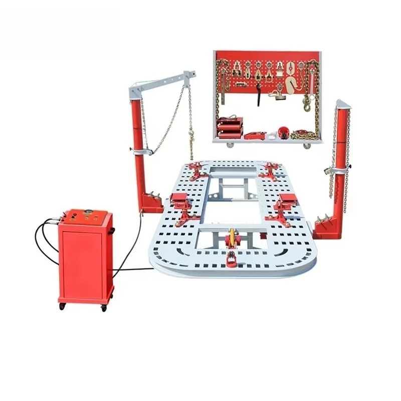 CE Certified Auto Body Repair Equipment Liner Car Frame Bench Chassis Straightener Pulling Machine for Garage Repair Shop Use