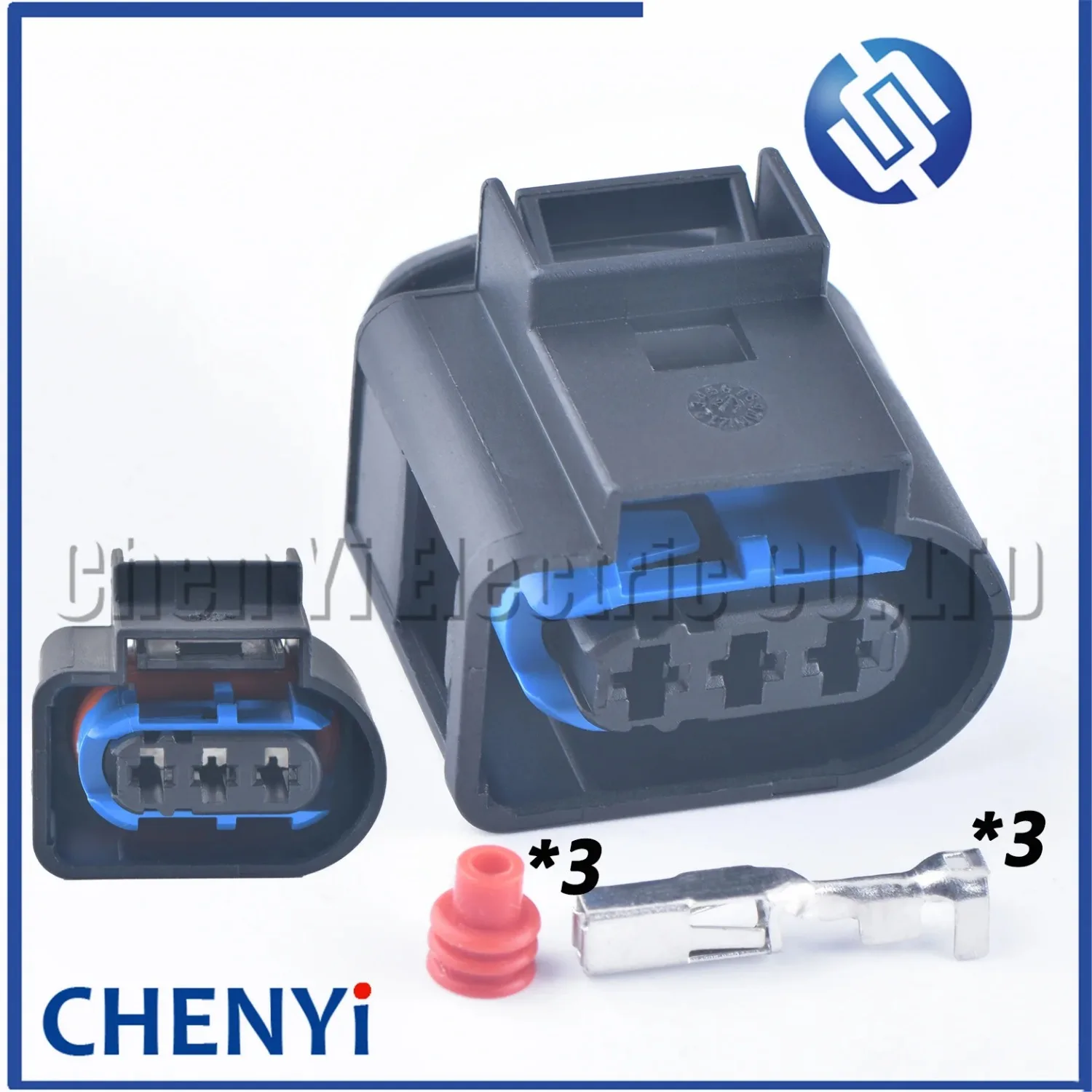 3 Pin female Auto waterproof connector High pressure oil pump Wire harness Plug 4D0 971 993A 4D0971993A 4D0971993