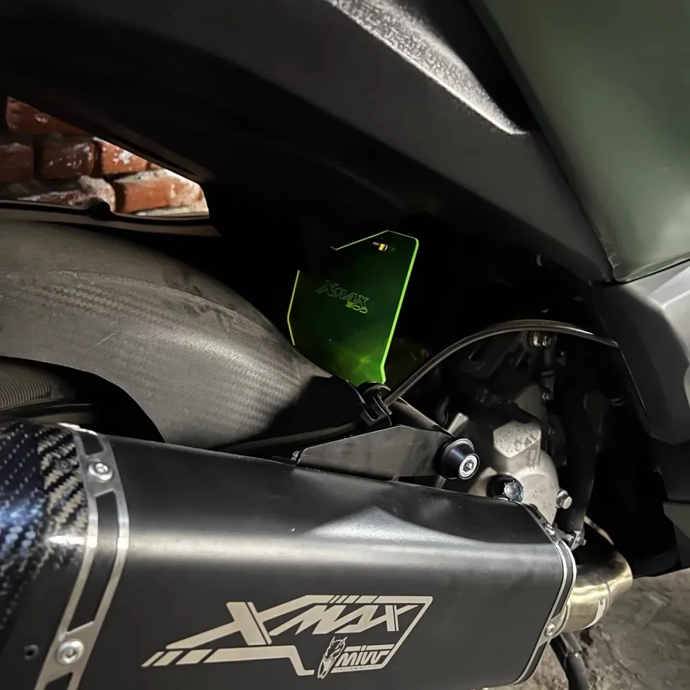 FOR Yamaha XMAX300 21-26 Engine Splash Guard And Extended Rear Fender Combo Kit Thickened High-Transparency Acrylic Protection
