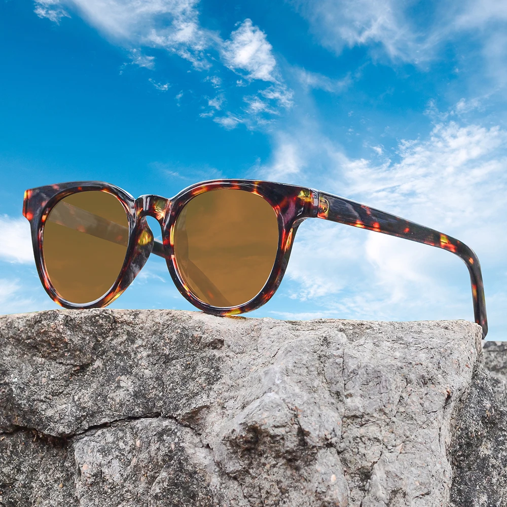 CRIXALIS Retro Round Sunglasses for Women 2025 Fashion Vintage Sun Glasses Ladies Trendy Floral Gradient Shades Female UV400