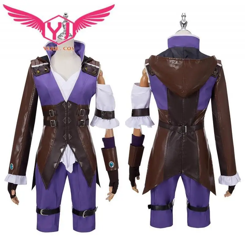 Game Caitlyn Violet Battle of Two Cities Suit Daily Caitlyn Kiramman Cosplay Costume Halloween Carnival Women Uniform Suit