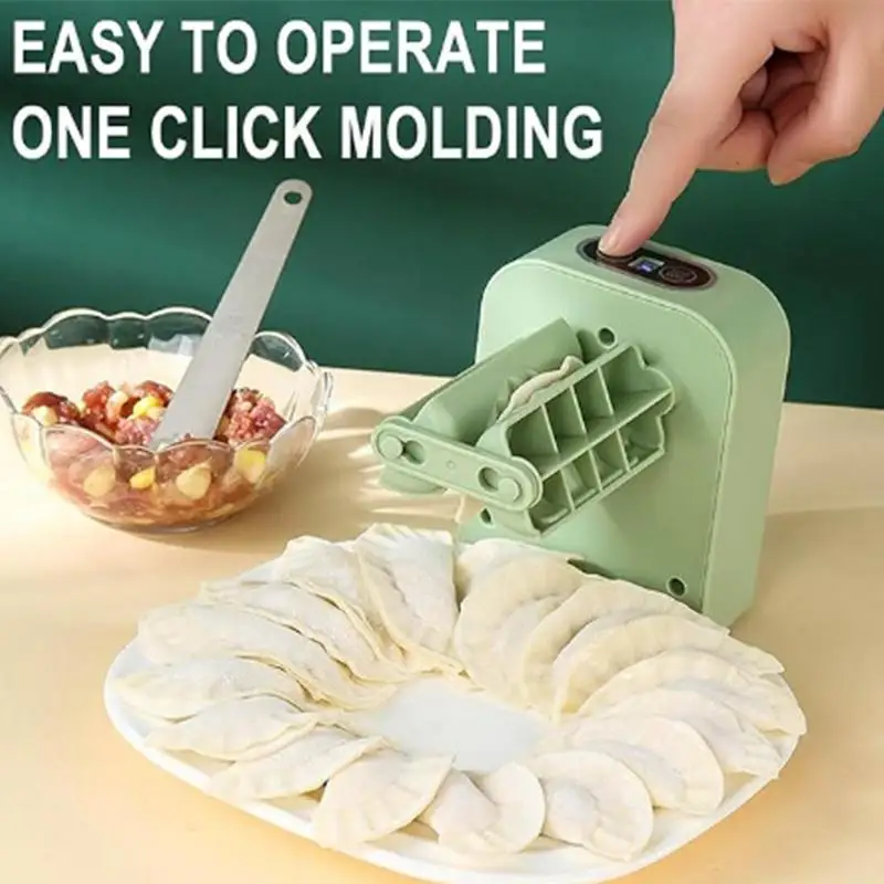 Máquina para hacer dumplings, prensa, molde para dumplings, accesorios de cocina, herramienta automática para envolver Wonton rápido, Empanadas, dispositivo para el hogar