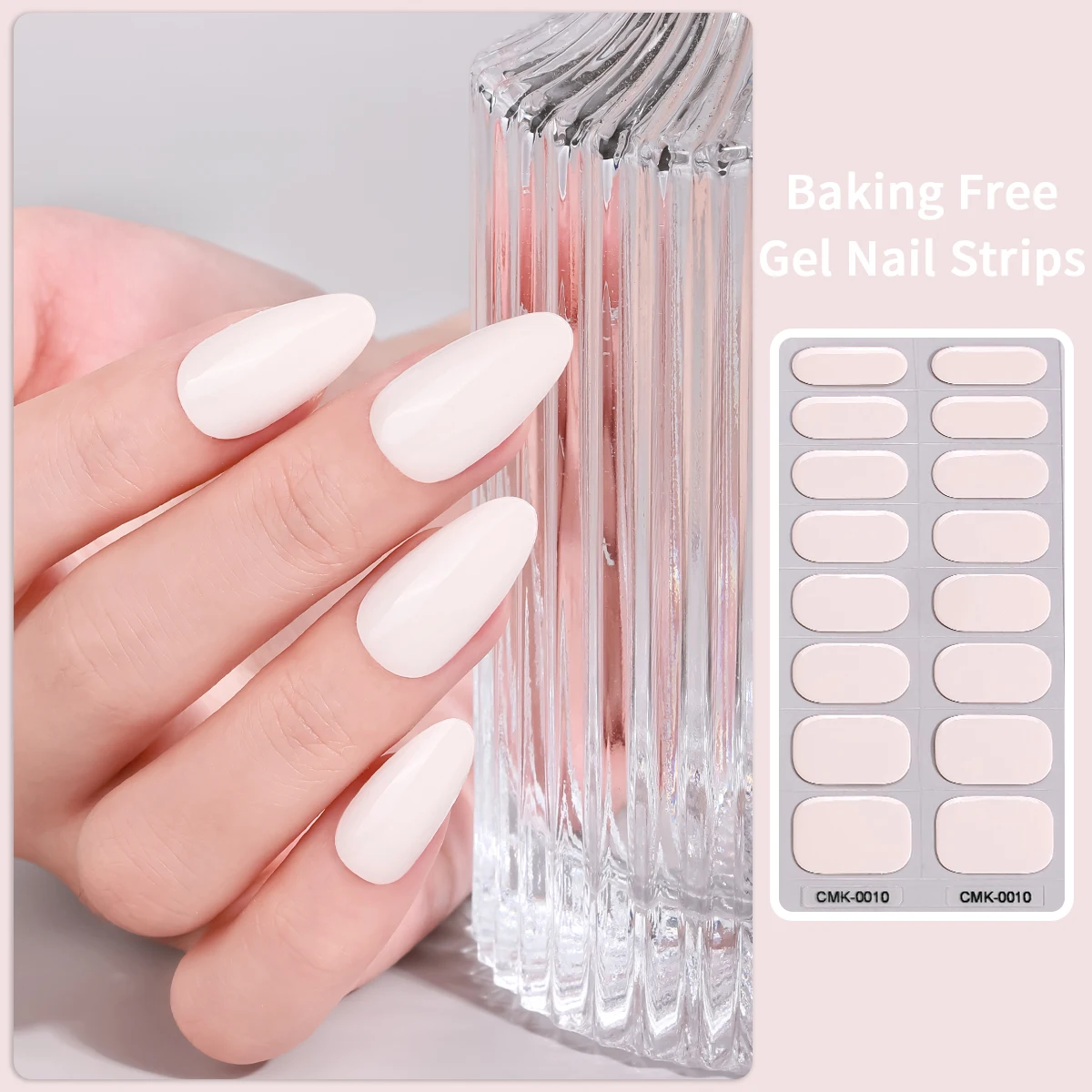 16 dicas gel adesivo de unhas cor sólida de longa duração capa completa gel arte do prego adesivos imprensa em unhas para diy manicure decoração