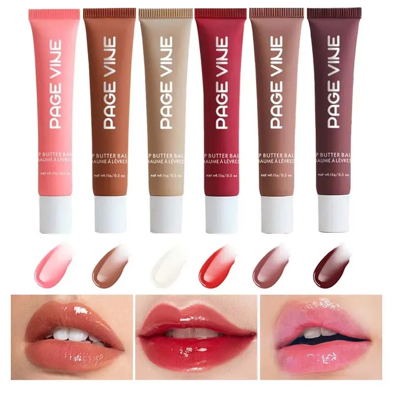 8 tipos de bálsamos labiales hidratantes, productos hidratantes de larga duración, suaves y no irritantes para el cuidado de los labios
