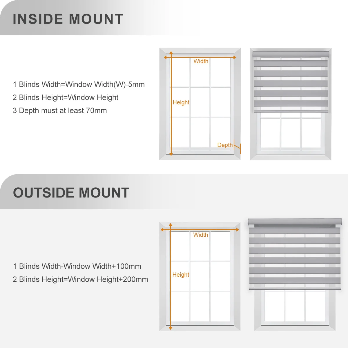 

Custom cordless blinds shading day and night fabric hotel shading zebra household automatic electric