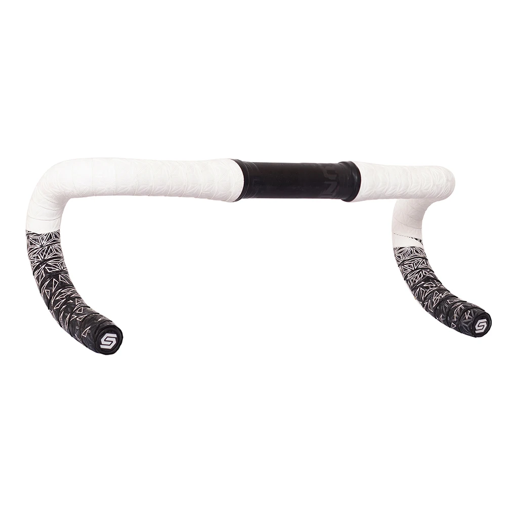 1 Paar Neues Fahrradlenkerband Zweifarbiges Rennrad-Lenkerband mit Chrysanthemenmuster EVA+PU Weiches Anti-Vibrations-Lenkerband Langlebiges Lenkerband – Detail 5