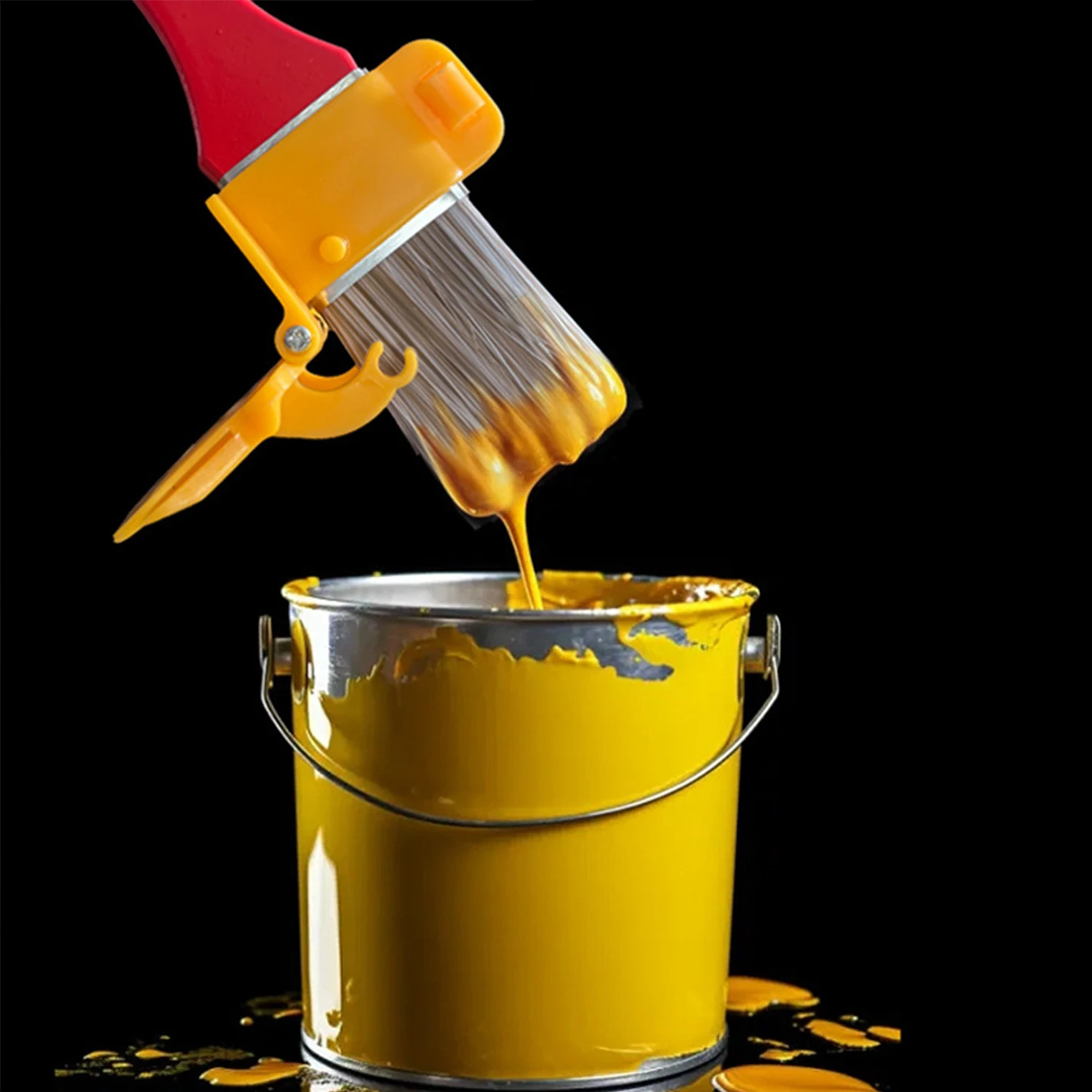 Interior Wall Roof Paint Brush Inner Corner Edge Edge Imitation Wool Color Separation Brush Latex Paint Trimming Color Separator