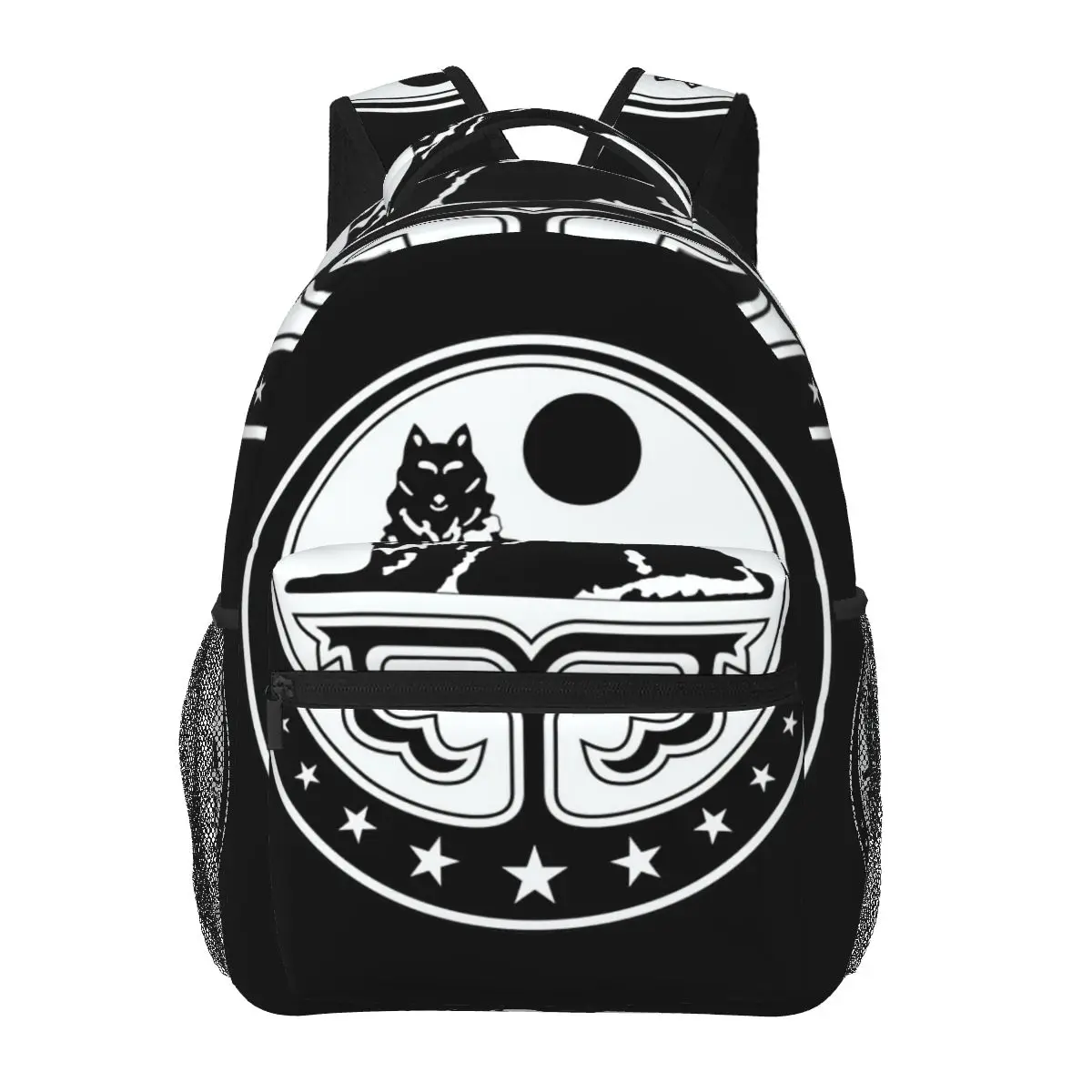 

Chechen Borz Backpacks Boys Girls Bookbag Students School Bags Cartoon Kids Rucksack Shoulder Bag Large Capacity