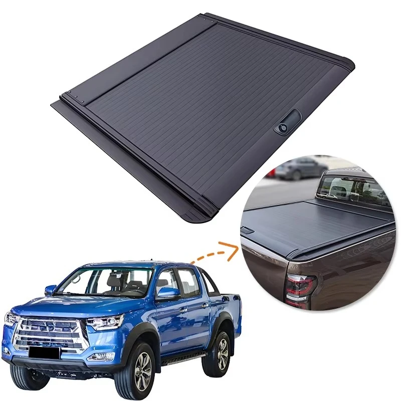 Scratch-Resistant Car Parts Roller Lid up Pick up Truck Aluminium Alloy Tonneau Cover for JAC T8