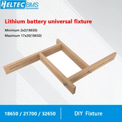 Lithium battery universal fixture 18650/21700/32650 large individual assembly fixed insulation lithium battery modification