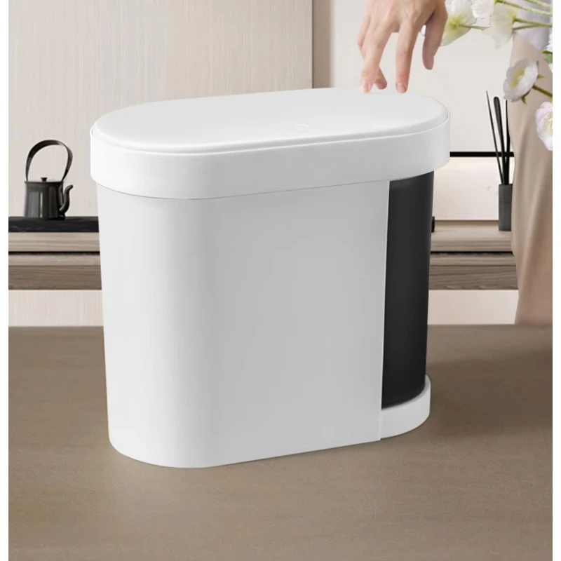 

15L Tea Residue Separation Bucket Trash Can Filter Tea Trash Can