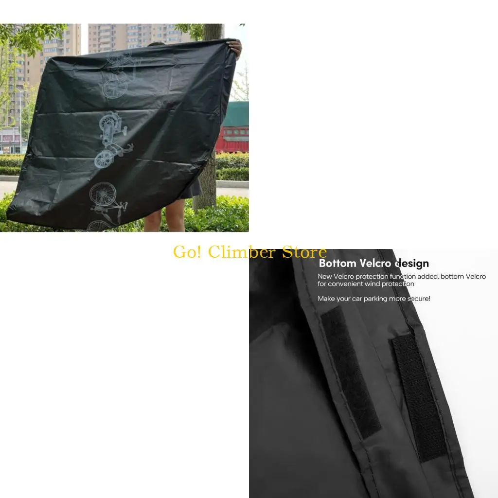 

Q84C Waterproof Raincover Bike Cover Outdoor Sunshines Cover Bicycles Sun Protections Cover for Mountain Road Electric Bike