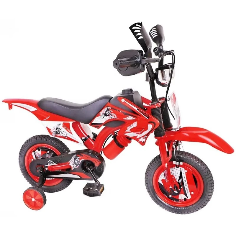 New Design 16 Inch Kids Baby Motorcycle Bike Children Bicycle Kids Electric Bicycle Kids Electric Motorcycle Bike image 2