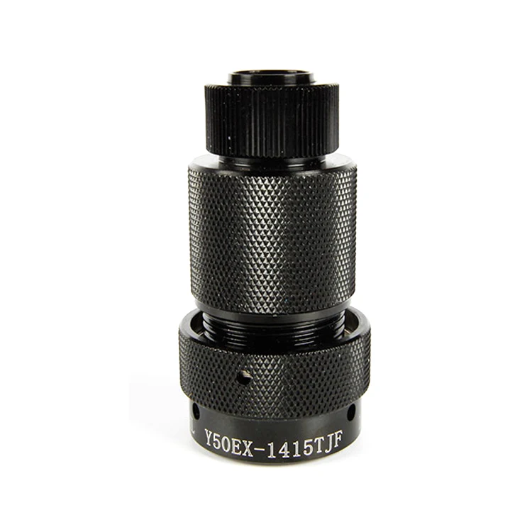Y50EX-1415TJF Copper Alloy Connector 15 Pin Circular Connect for Sale - view 3