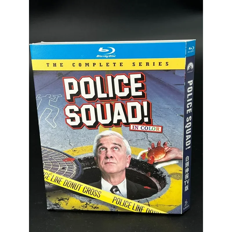 White Headed Detective TV Version Leslie Nelson Leads 6 Episodes of High Density Dislocation Jokes from the Convenience