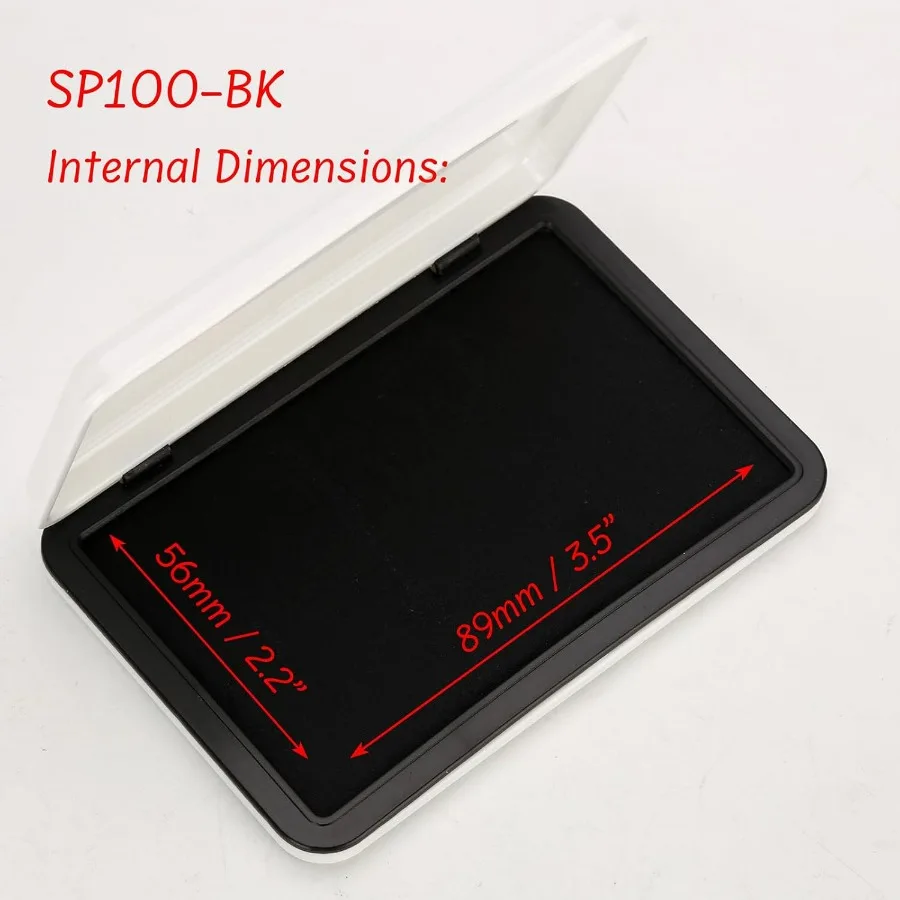 Poduszki z tuszem do stempli Czarny tusz Poduszka do stempli Gumowe stemple Poduszka z tuszem Wysokiej jakości filcowy podkład do stempli Poduszki do stempli Mały rozmiar